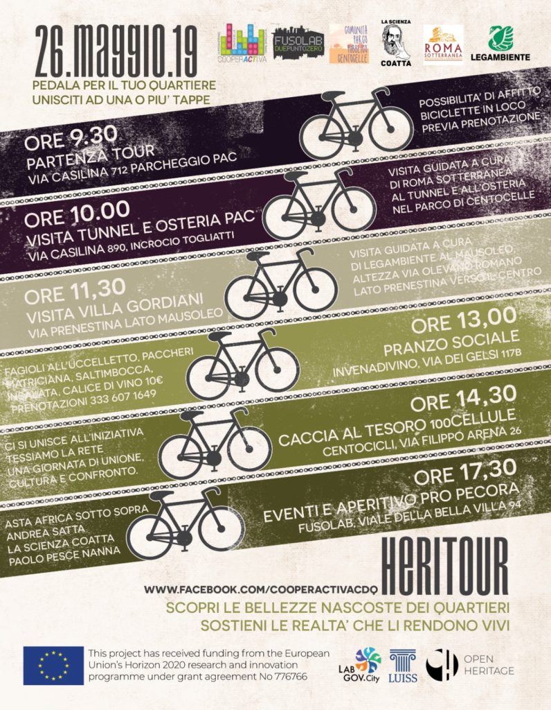 Save the date! The second appointment with the Heritour #collab_bici is coming!